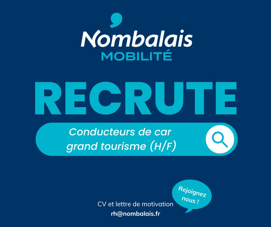Recrute conducteurs de car grand tourisme
