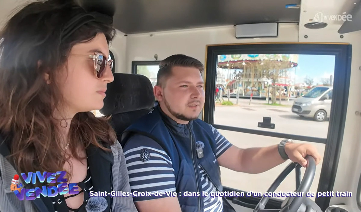 Conducteur de petit train de vendée