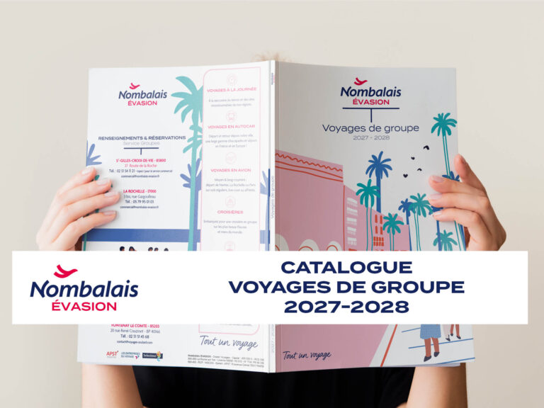 Catalogue Voyages de groupe 2027 Nombalais Évasion